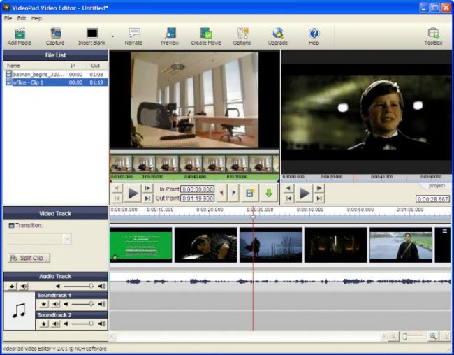 VideoPad Video Editor master edition