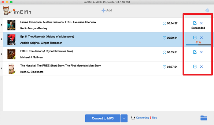 convert audible to mp3