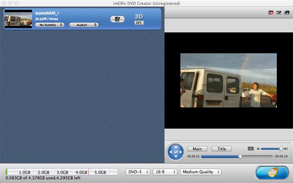 load imovie video