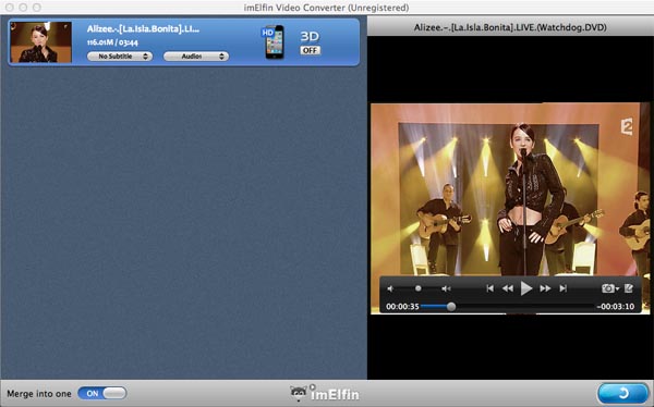 ImElfin Video Converter for Mac 1.3.0