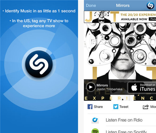 Top 3 iPhone Music ID Apps