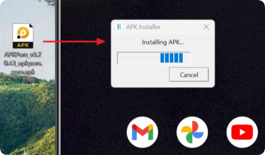 install apkpure android apk