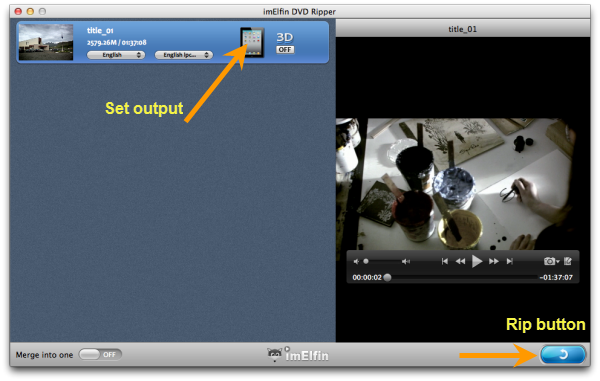 Rip DVD on Mac