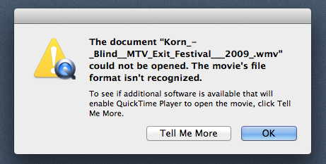 open a wmv on mac