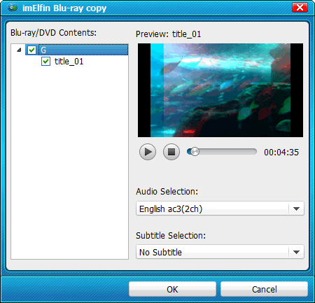 Bluray custom mode copy