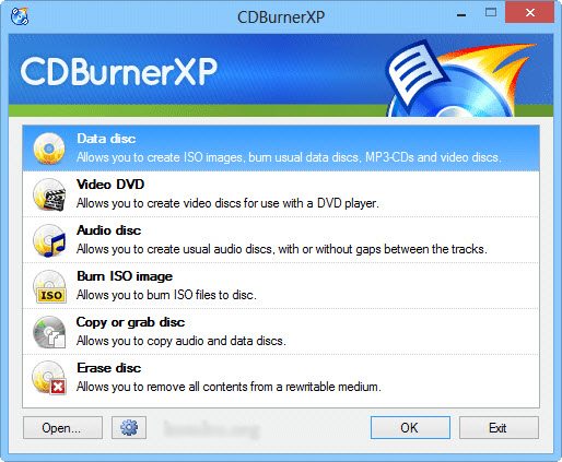 CDBurnerXP