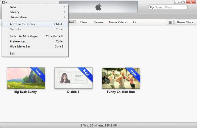 add converted MKV to iTunes