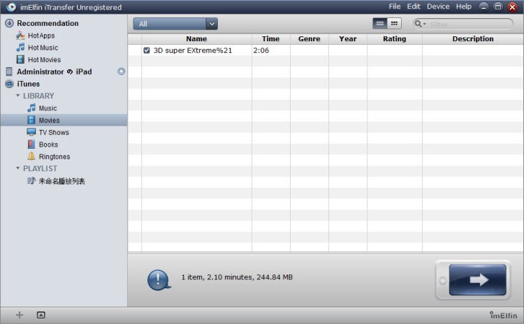 add converted mp4 file