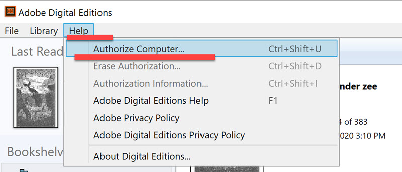 authorize adobe id