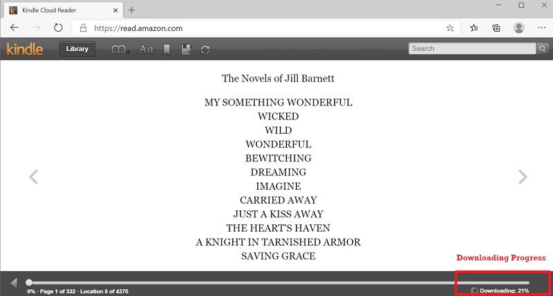 download kindle cloud reader books