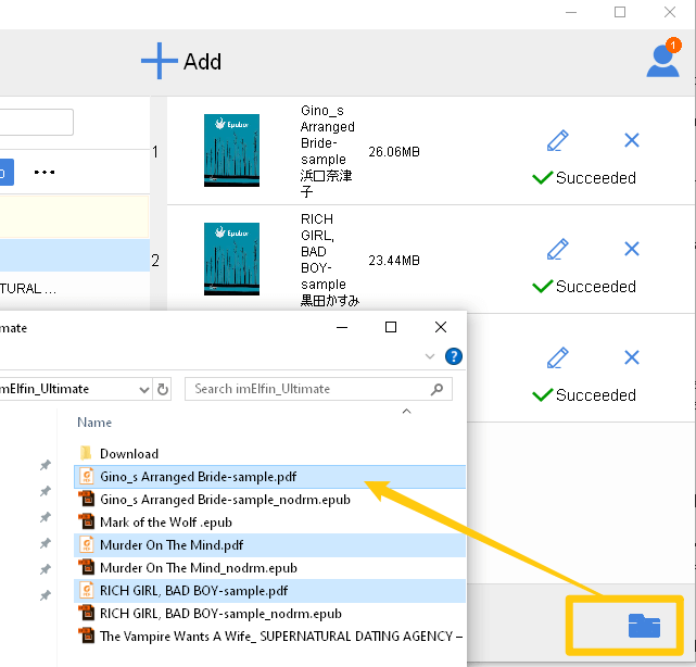 find decrypted and converted book books