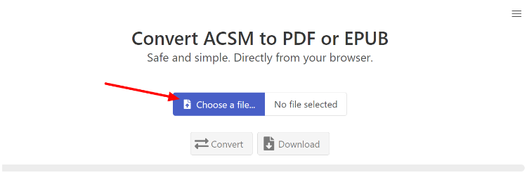 online acsm converter