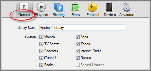 export for itunes software windows